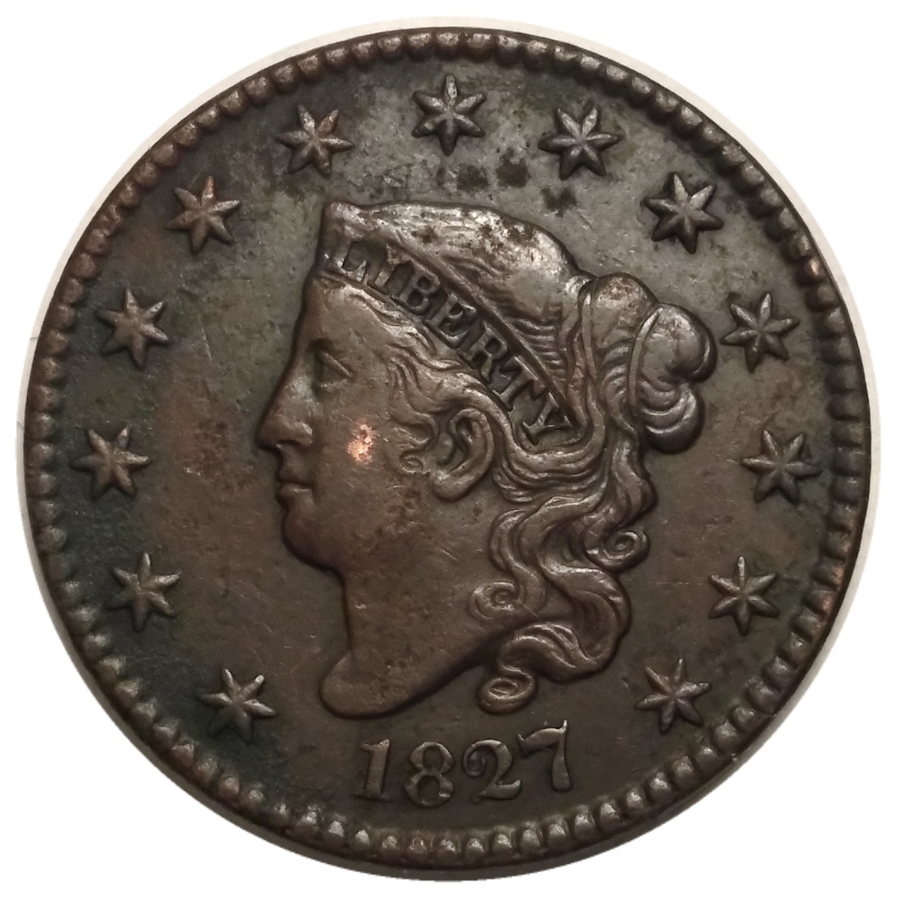 1827-1c-Coronet-Large-Cent